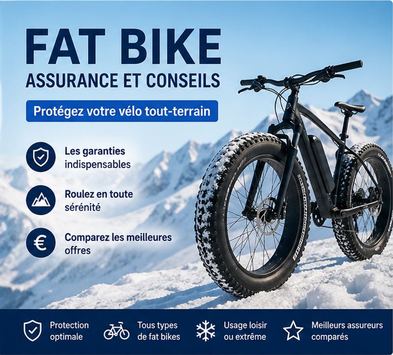 Assurance fat bike électrique premium